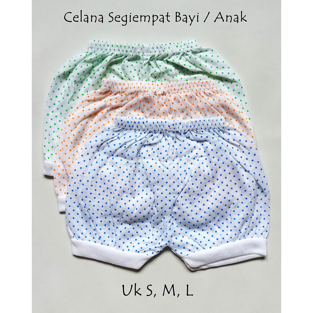 Celana Segiempat Bayi Anak Fantasy / Celana Segiempat Harian Ukuran S - L