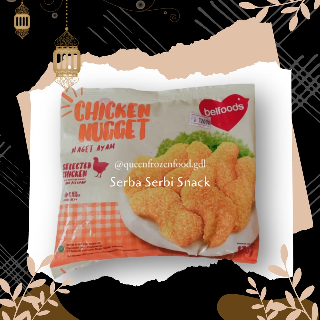 

BELFOODS - Chicken Nugget Ekonomis Netto 170Gr