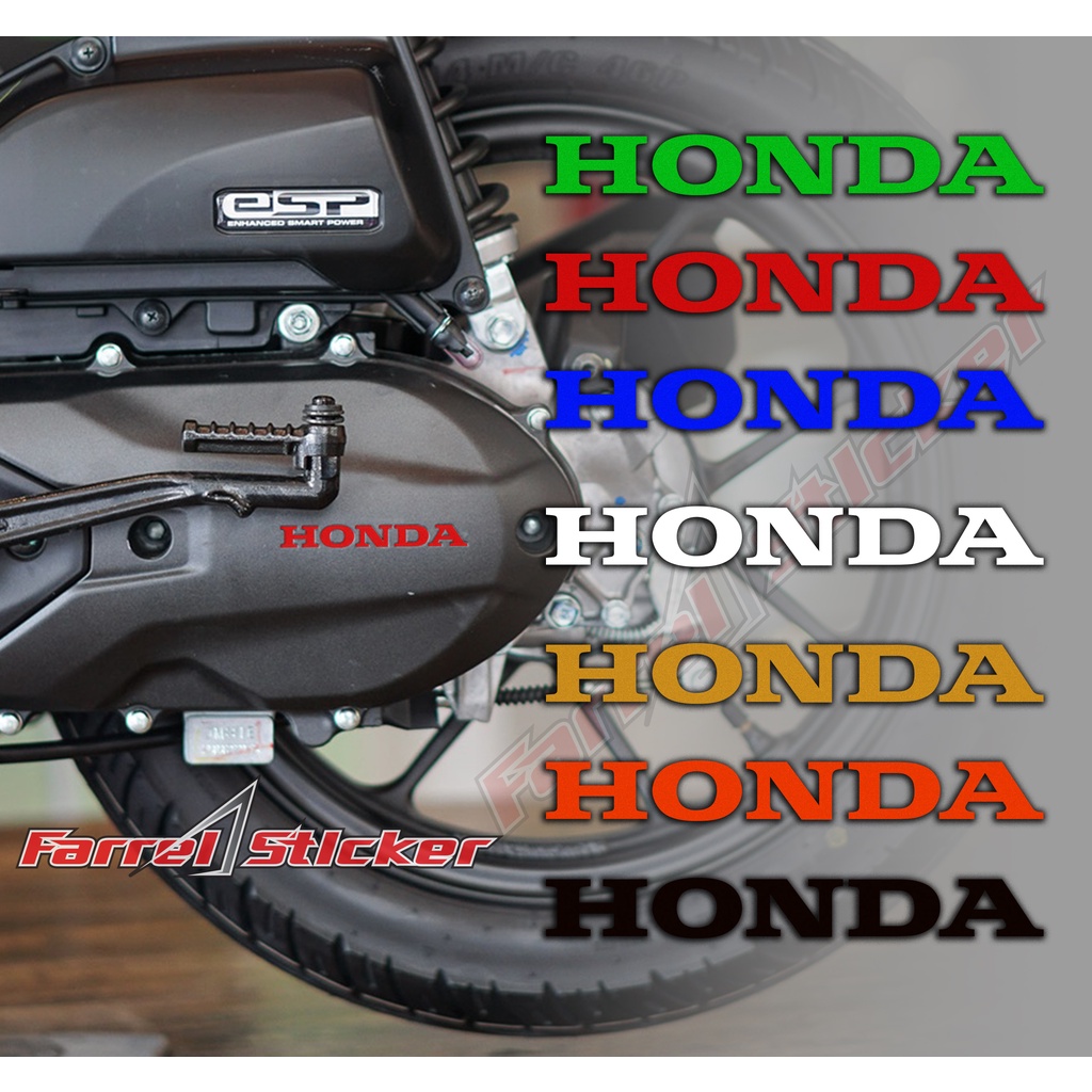 STIKER HONDA STICKER HONDA CVT