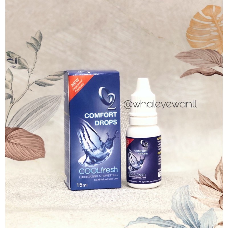 O2 Comfort Drops Tetes Softlens 15ml