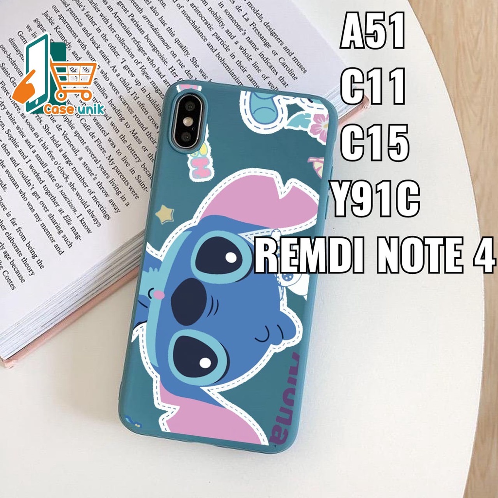 SS011 case STITCH xiaomi redmi note 4 4x 5a 5a prime 5 6 7 8 9 pro 10x CS2264