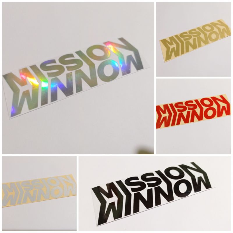 STICKER MISSION WINNOW MOTO GP CUTTING