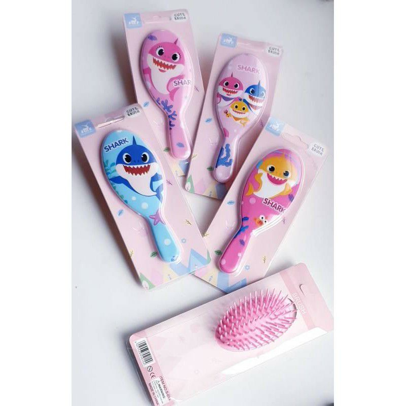 ~ PIYOSHI08 ~ Sisir Rambut Anti Kusut Sisir Anak Motif Karakter Lucu Imut Murah AF55