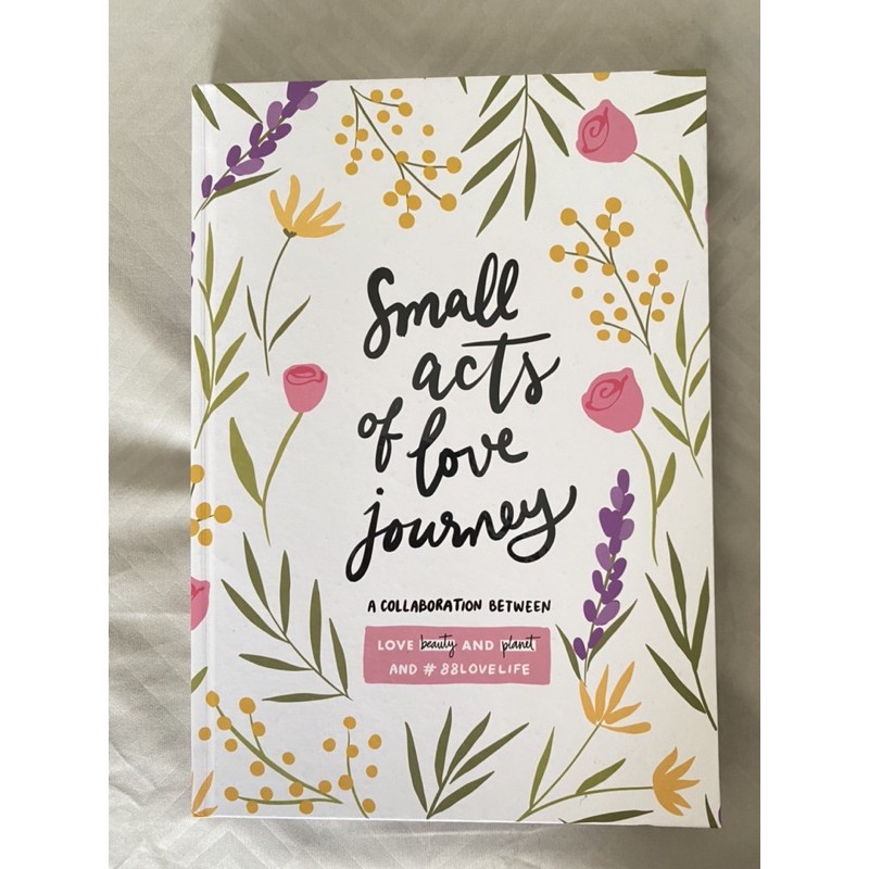 

Flower Diary Book Daily Journaling / Notebook