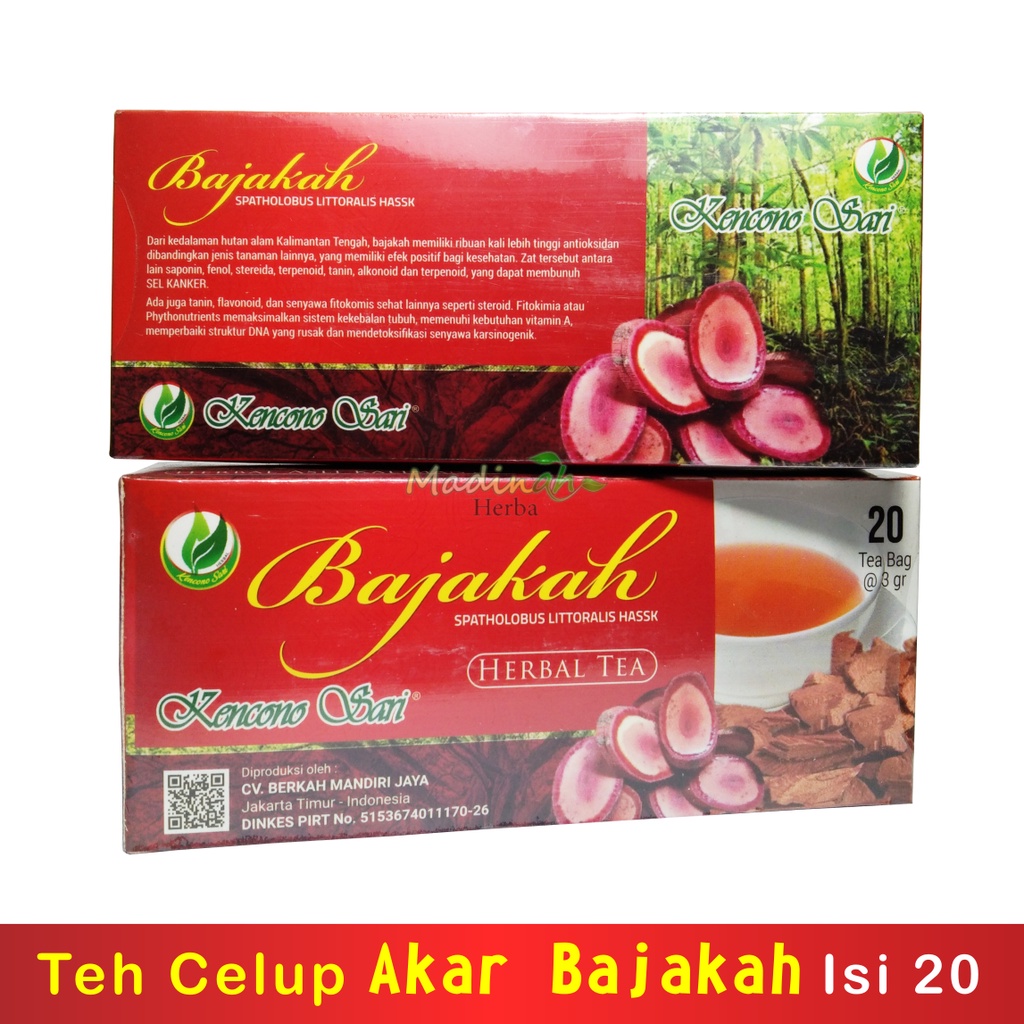 Teh Celup Bajakah Kencono Sari Herbal Asli Kalimantan