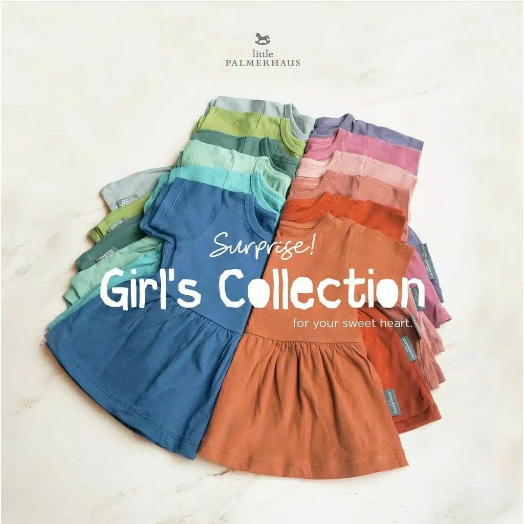 Little Palmerhaus Peplum Tee Set - LPH-PS Warna Random