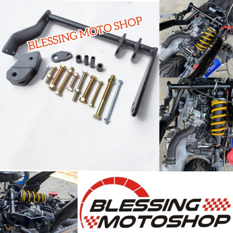 breket monoshock aerox bracket mono shock aerox 155 braket shock aerox