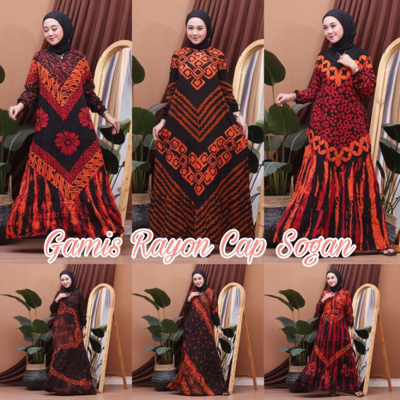 GAMIS RAYON SUPER PREMIUM MOTIF ABSTRAK MALAMAN (KASAIDA) LD 120 JUMBO RESLETING DEPAN BUSUI FRIENDLY HOMEDRESS WANITA KEKINIAN