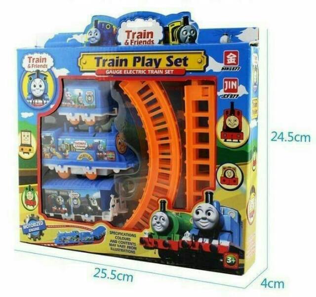 Mainan Kereta Gerbong kereta Train Play Set