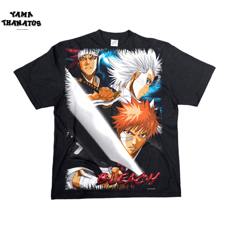 KAOS TSHIRT BLEACH BOOTLEG YAMA THANATOS