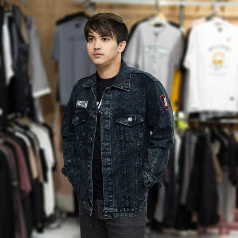 Jaket Jeans Jaket Denim Pria Wanita Jaket Distro Bullshirt Original