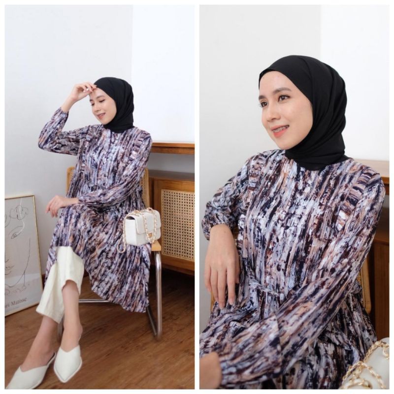 Amora Tunik Stone @nhs.looks