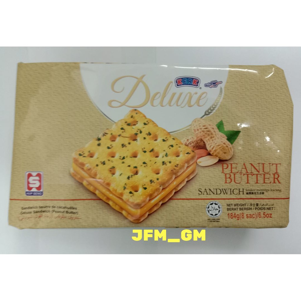 

HUP SENG DELUXE PEANUT BUTTER 184GR