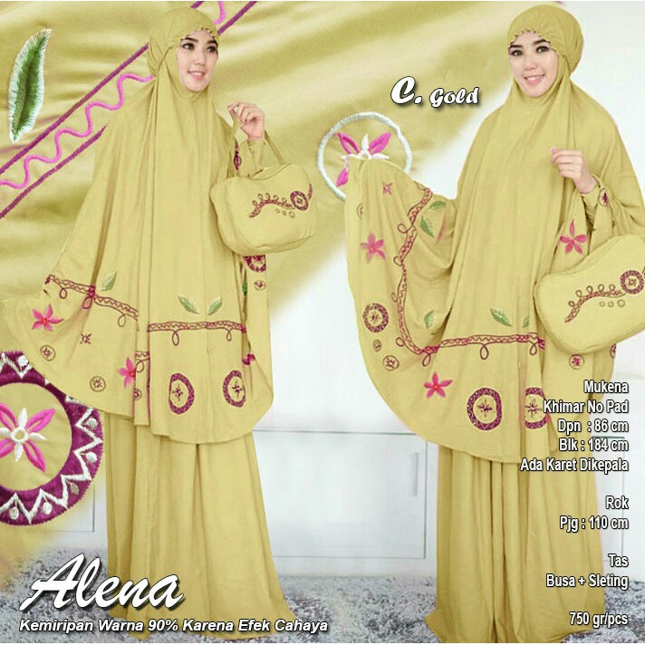 MUKENA ALENA GOLD