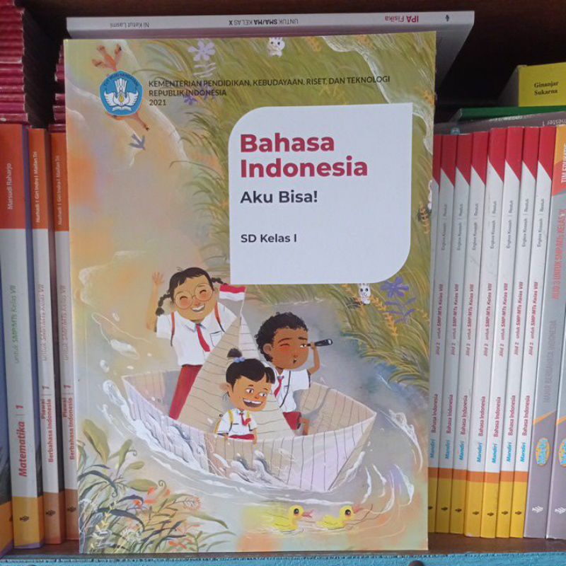 Jual Buku Paket Bahasa Indonesia Kelas 1 SD KURIKULUM Merdeka PENERBIT ...