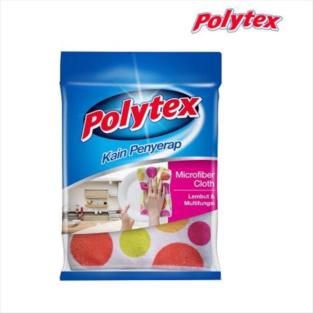 Polytex Lap Kain Penyerap Microfiber Cloth 32 x 32 CM