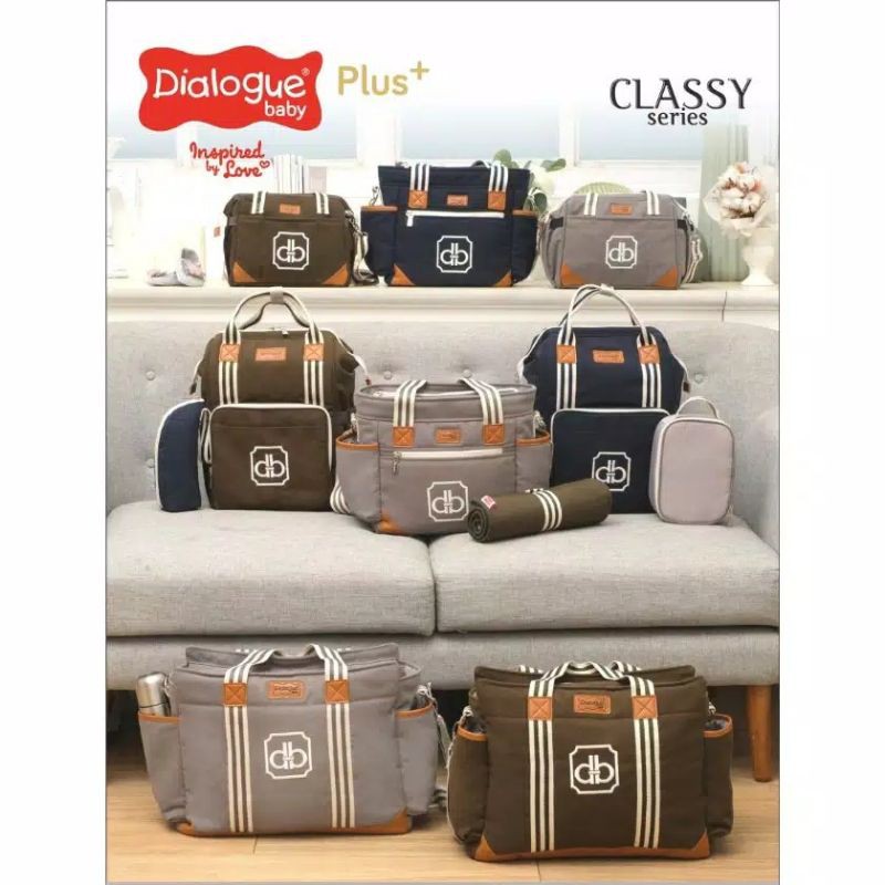 Dialogue Tas Bayi Besar Perlengkapan Baby DGT7413 Classy Series