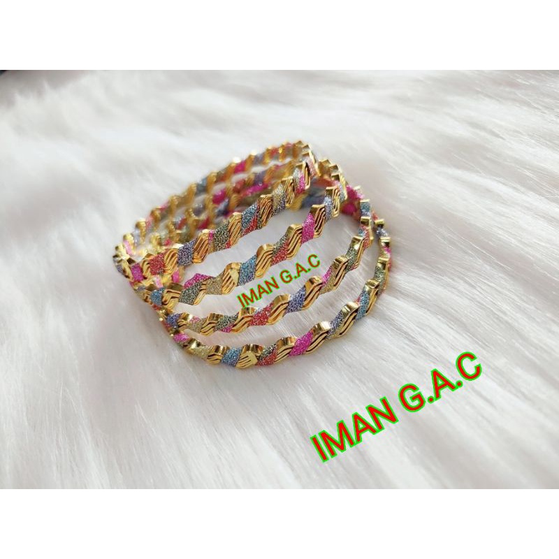 gelang keroncong india JIGJAG/aksesories gelang india anak dan dewasa