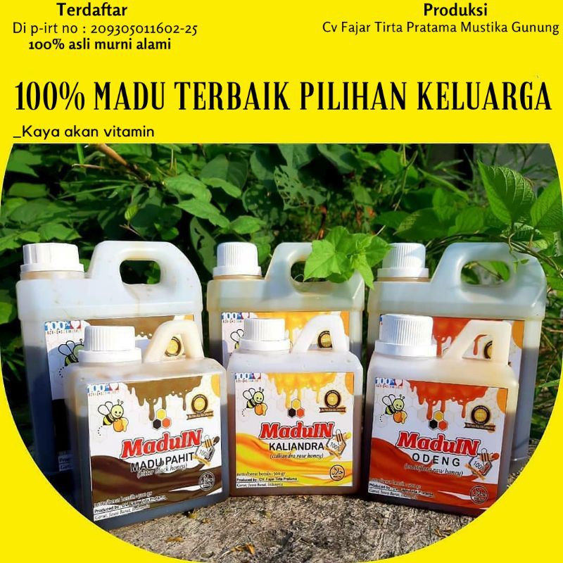 

Madu Asli Pedalaman 100% Murni Alami Kualitas Terbaik