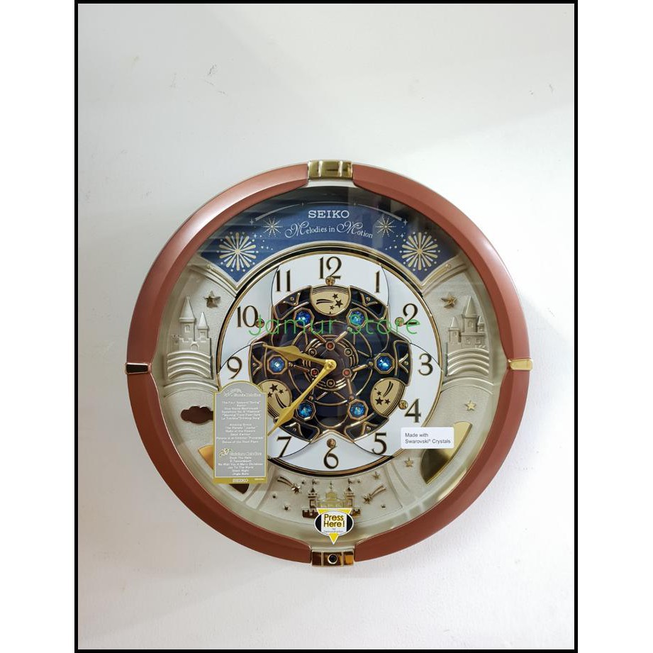 The Bazaar Seiko Wall Clock Qxm378b Melodies In Motion Shopee Indonesia The Bazaar Seiko Wall Clock Qxm378b Melodies In Motion Shopee Indonesia