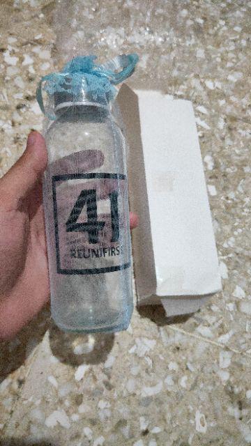 Souvenir Botol Minum Kaca Beling Custom Kemas Tile