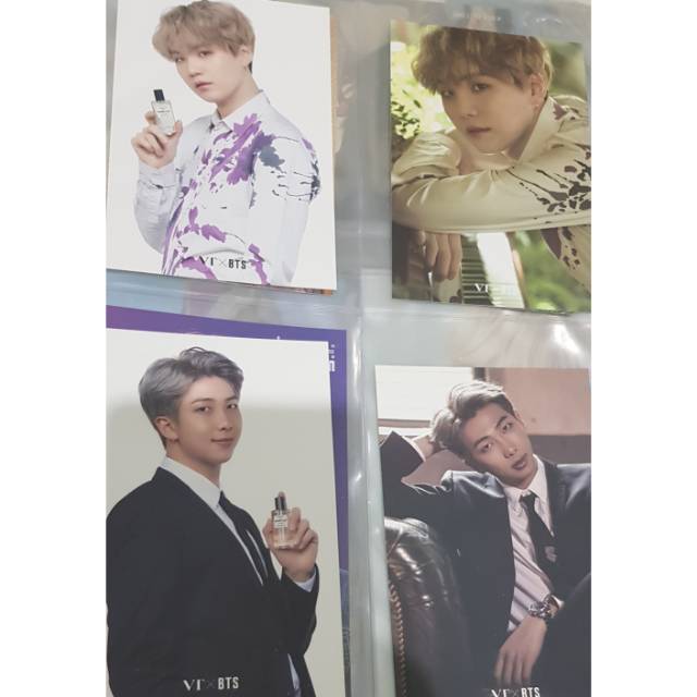 BTS Suga/Rap Monster Postcard/Pc/Photocard Persona/Army Bomb/3rd Muster/VT/Mediheal/Light 7 Official