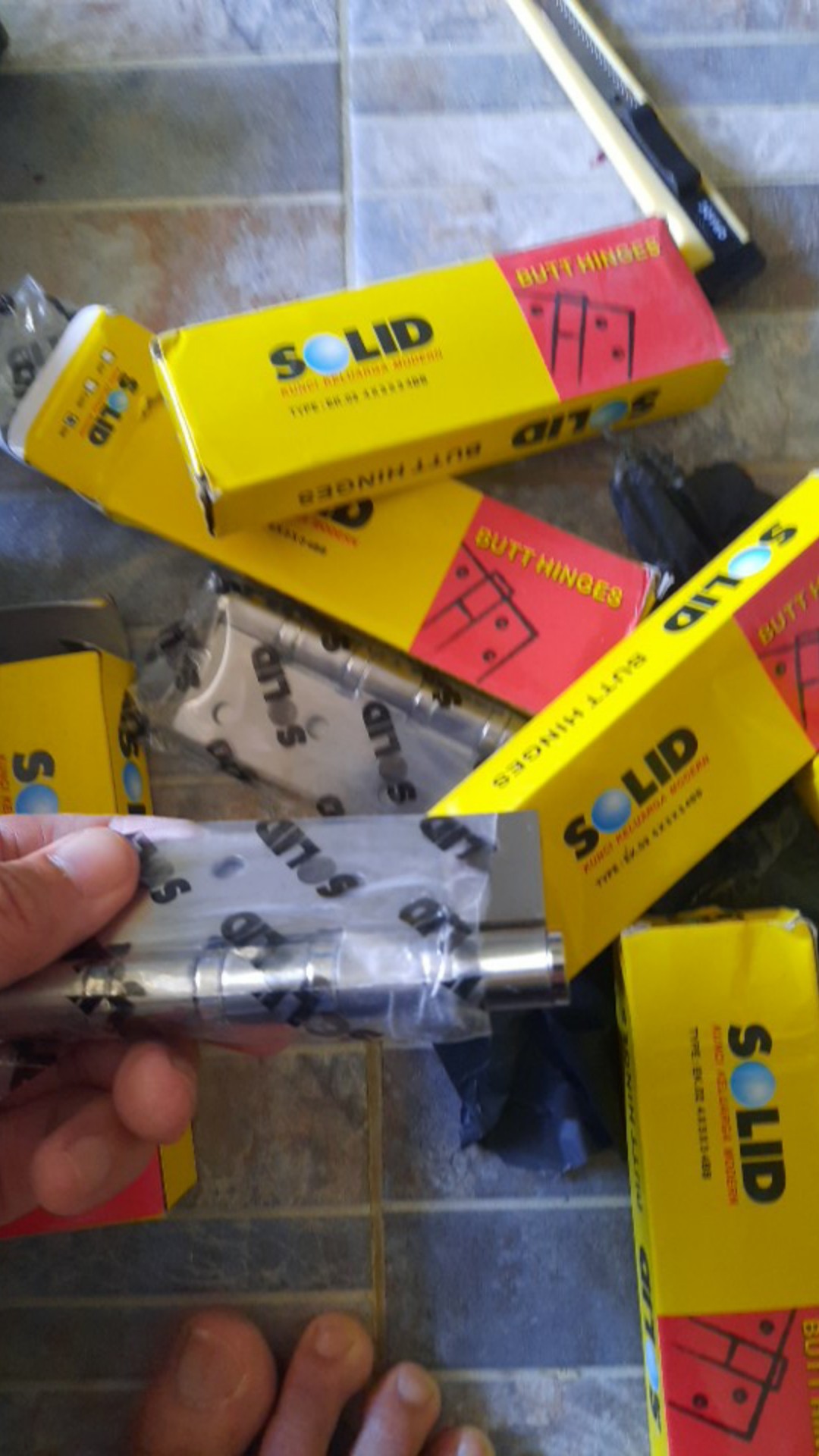 Boom Sale Khusus Bln Januari Engsel Pintu, Engsel Solid 4 Inc  Ek .02  4 X 3 X  3  4bb Engsel Solid