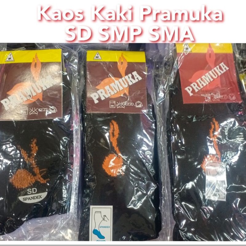 Kaos Kaki Lambang Pramuka SD SMP SMA