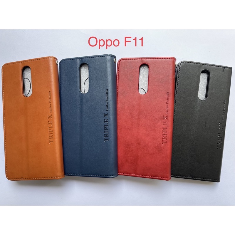 Leather Wallet Flip New  Oppo F11