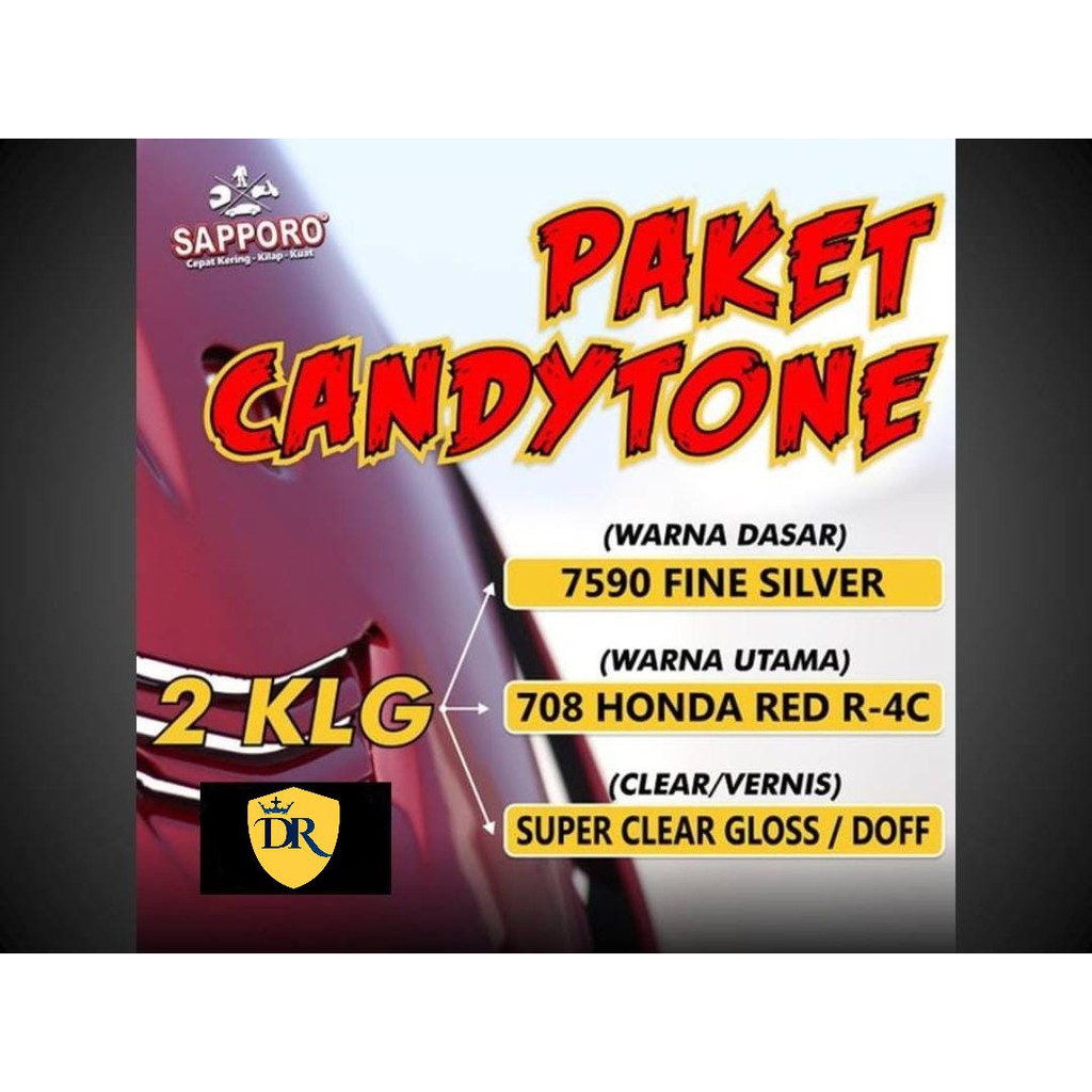 Paket sapporo Candytone Red 708 Sapporo pilox