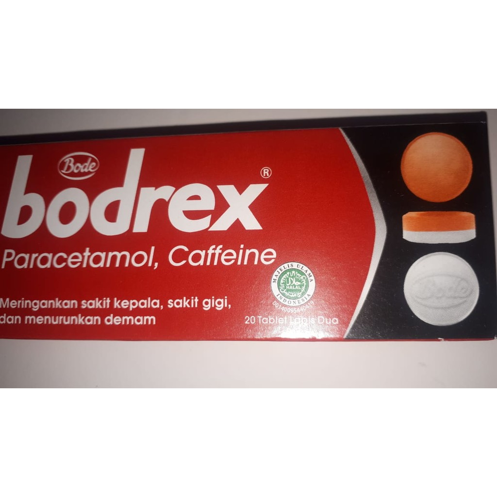 BODREX 1 pak x 2 strip @ 10 pcs