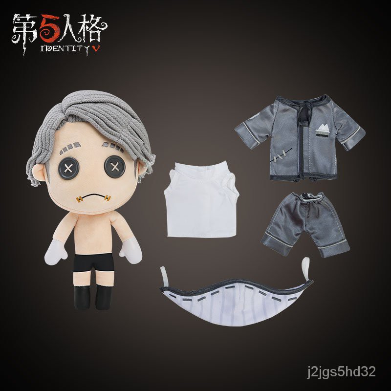 Anime Identity V Aesop Carl Survivor Kawaii Short Plush Doll Pillow Cute Change Clothing Toys Cushio