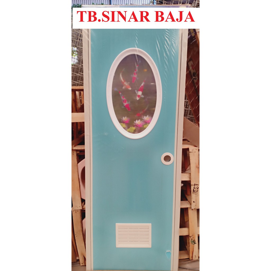 Jual Pintu Pvc Warna Kaca Oval Pintu Kamar Mandi Indonesiashopee Indonesia 4366