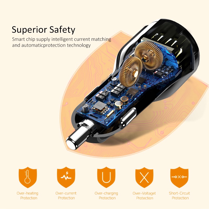 [RESTOCK] Mobeo Car Charger QC 3.0 With 2/4/6 USB Port