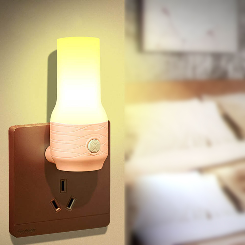 Lampu Malam LED Warna Warm White Untuk Dekorasi Kamar Tidur