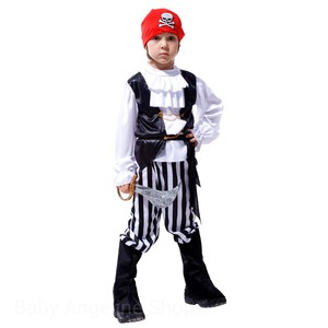 PIRATE costume toddler cosplay kostum anak BAJAK LAUT balita halloween