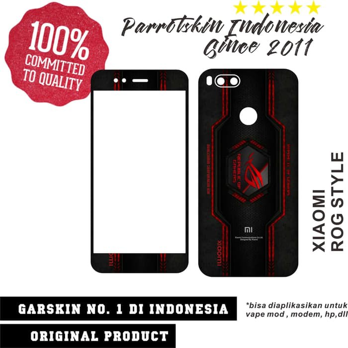 Garskin Skin Xiaomi redmi redmi note mi 1 2 3 4 5 ROG design