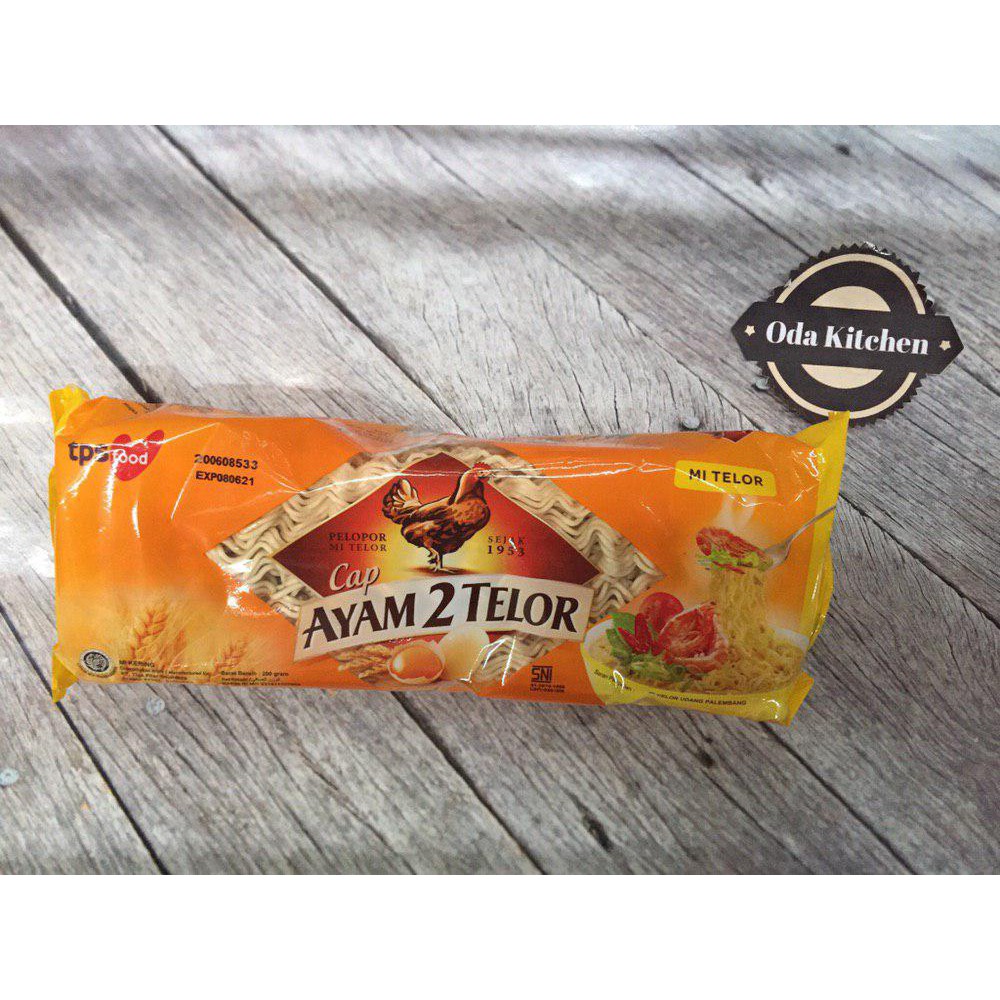 AYAM 2 TELOR MIE TELOR LEBAR MIE TELOR PACK 200gr