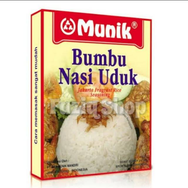 

Munik Bumbu Nasi Uduk