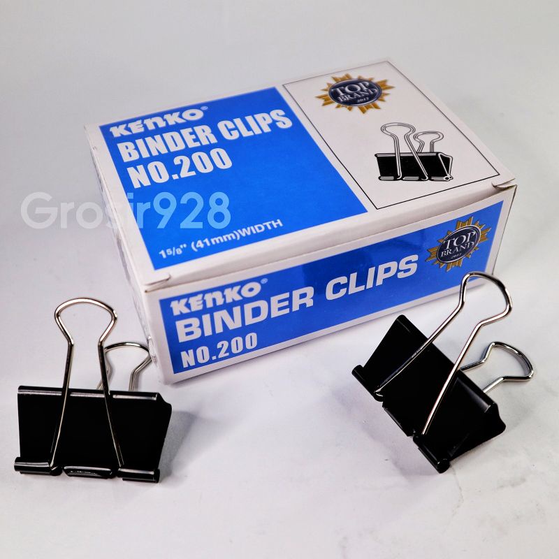 

Binder Clips / Penjepit Kertas Kenko no 200