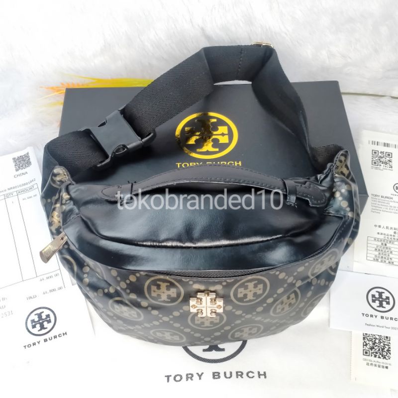 TAS PINGGANG TORY BURCH WAISTBAG FREE BOX FULLSET