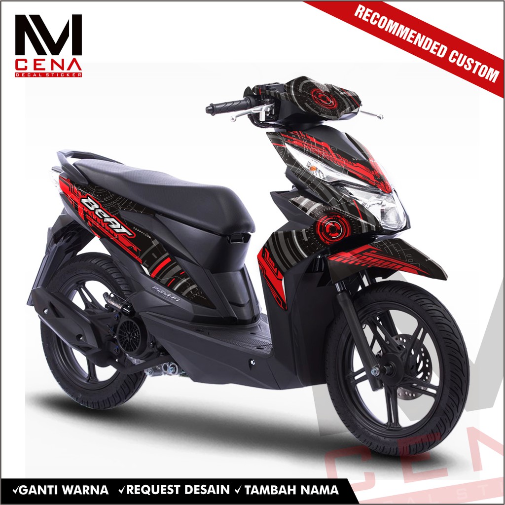 Sticker decal all new beat esp full body, Sticker beat esp ,striping full body beat esp thc