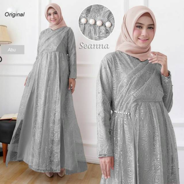 Dress Pesta Tile Seanna Dress Bridal Bridesmaid