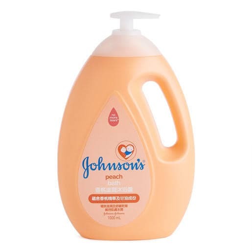 Johnson's Peach Bath / Body Wash (1000ml)