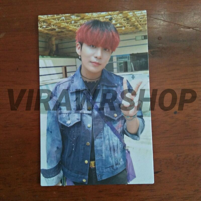 [Photocard] PC ATEEZ JONGHO Album Fever Ep. 1 THANXX