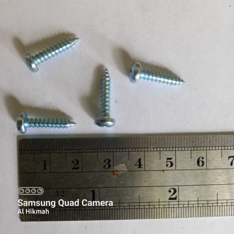 Skrup Sekerup Box Mini 6x5/8&quot; 1,5 Cm 10 Biji