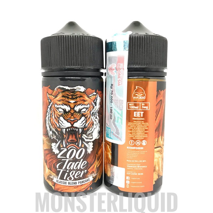 ZOO JADE TIGER CLASSIC 3MG 100ML