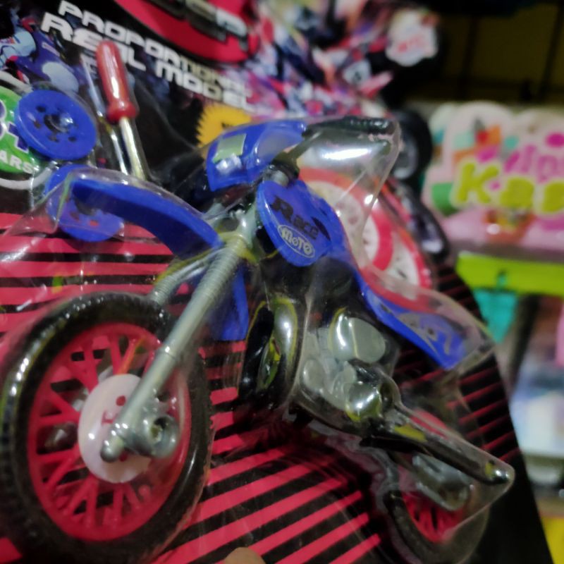 mainan motor cross miniatur / miniatur motor cross / motor cross / mainan motor / miniatur