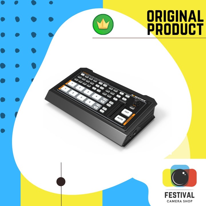 AVMATRIX HVS0402U 4-Channel Live Streaming Video Switcher