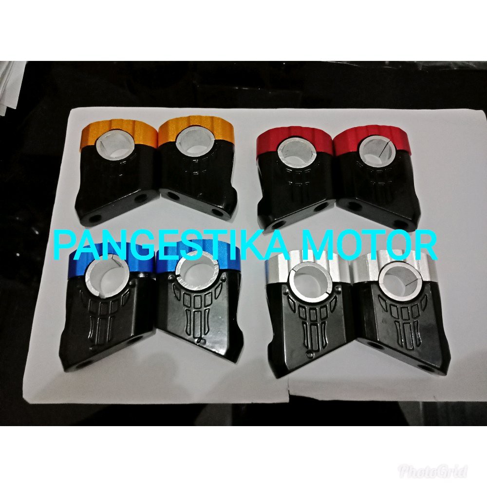RAISER STANG PENINGGI STANG CNC MIRING CBR-VIXION-TIGER-XABRE-NI